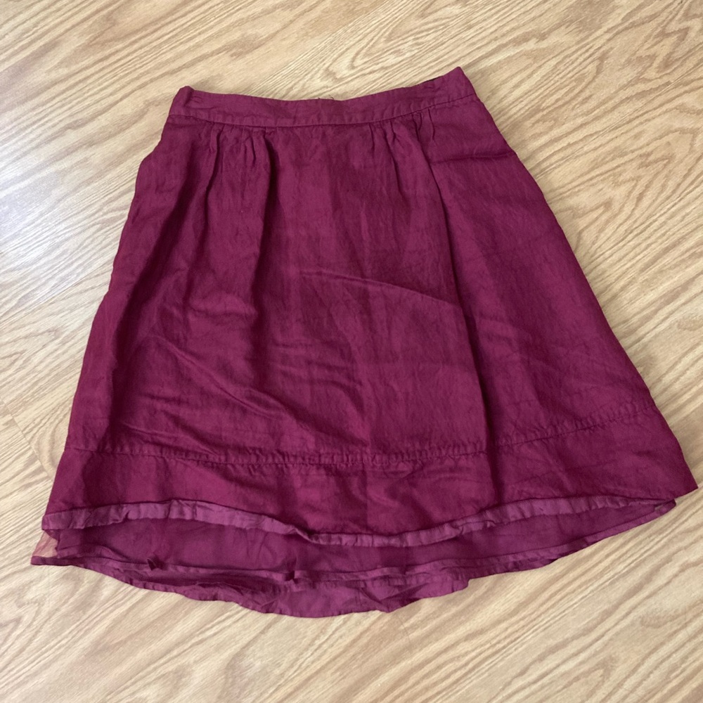Banana Republic Magenta Skirt size 0